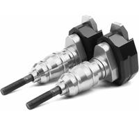 Paratelaio Moto Per Ninja650 Ninja 650 2017-2024 Protezione anticaduta moto telaio carenatura crash pad Slider(Argento)