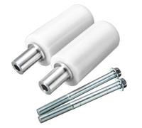 Paratelaio per moto Parte Generale Del Motociclo Antiscivolo Per Moto Senza Taglio, Protezione Anticaduta Per Telaio, Protezione Anticaduta(WHITE)