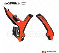 PARATELAIO PROTEZIONE TELAIO NERO ARANCIO ACERBIS KTM XC 250 300 TPI / 2023