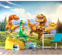 Parati per Cameretta Ragazzi Dinosauro Disney 269x358cm Tessuto Non Murale