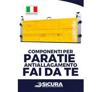 Paratia Antiallagamento Fai da te altezza 100 cm