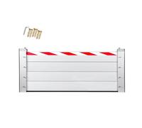 Paratia Antiallagamento In Alluminio, Barriera Antiallagamento, Barriera Anti-inondazione Per Porte, Kit Soglia Barriera Antiallagamento Per Porta Garage(160 * 60cm)