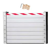 Paratia Antiallagamento L 360 x H 140cm Antiallagamento, Barriera Antiallagamento, Porta Della Barriera di Protezione Contro Le Inondazioni, Kit Soglia Barriera Antiallagamento per Porta Garage