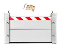 Paratia Antiallagamento L 485 x H 40cm Antiallagamento, Barriera Antiallagamento, Porta Della Barriera di Protezione Contro Le Inondazioni, Kit Soglia Barriera Antiallagamento per Porta Garage