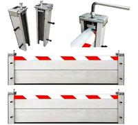 Paratia Antiallagamento L 50-220CM Barriera Anti-Allagamento Difesa Contro Le Piene Per Garage, Fabbriche, Metropolitane, Ingressi E Uscite Residenziali(L 110CM)