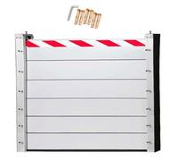 Paratia Antiallagamento L 575 x H 120cm Antiallagamento, Barriera Antiallagamento, Porta Della Barriera di Protezione Contro Le Inondazioni, Kit Soglia Barriera Antiallagamento per Porta Garage