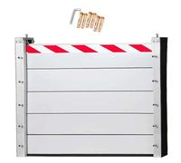 Paratia Antiallagamento L 745 x H 100cm Antiallagamento, Barriera Antiallagamento, Porta Della Barriera di Protezione Contro Le Inondazioni, Kit Soglia Barriera Antiallagamento per Porta Garage