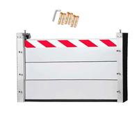 Paratia Antiallagamento L 965 x H 60cm Antiallagamento, Barriera Antiallagamento, Porta Della Barriera di Protezione Contro Le Inondazioni, Kit Soglia Barriera Antiallagamento per Porta Garage