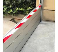 Paratia antiallagamento per porta Barriera mobile per pioggia Alluminio Paratie antiallagamento Protezione dalle Inondazioni(80x20cm)