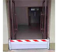 Paratia Antiallagamento Porte Casa L 60-125cm Barriera Anti Allagamento Garage Barriera Mobile Per Pioggia Per Garage, Fabbriche, Metropolitane, Ingressi E Uscite Residenziali(80x20cm)