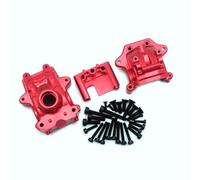 Paratia Cambio Anteriore o Posteriore Alluminio Rosso per Slitta Traxxas 1/8 9529