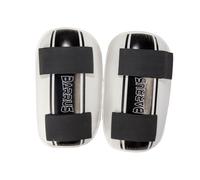 PARATIBIA FULL CONTACT PU PRO BIANCO KARATE POINT FIGHTING SHIN INSTEP GUARD