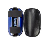 PARATIBIA FULL CONTACT PU PRO BLUE KARATE POINT FIGHTING SHIN INSTEP GUARD