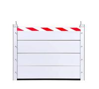 Paratie Antiallagamento Per Porte Acquastop 79.5/89.5/99.5/109.5/119.5/129.5cm Barriera Contro Le Inondazioni Riutilizzabile Barriera Antialluvione(H 80,L 89.5cm)