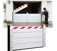 Paratoia Antiallagamento Riutilizzabile 3.1x2.0ft/95x60cm, Paratoia Antiallagamento In Alluminio, Paratoia Antiallagamento per Garage Sotterraneo SystèMe de PréVention Des Inondations