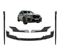 Paraurti Aero Kit Labbro Splitter per BMW F95 X5M Competition 2018+ Nero Lucido