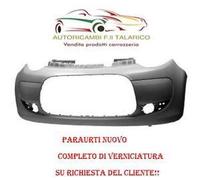 PARAURTI ANT ANTERIORE CITROEN C1> 2009 VERNICIATO EYP GRIS FULMINATOR