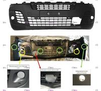 PARAURTI ANTERIORE ANT C/FEND. C/SENSORI C/RILEV.OSTACOLO PER OPEL VIVARO C 19-