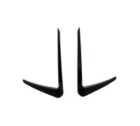 Paraurti Anteriore Auto Labbro Spoiler Paraurti Anteriore Auto Fendinebbia Griglia Splitter Spoiler PresaLaterale Finit Nero Lucido Per VW Per Golf 7 MK7 Per GTI 2013-2016(2PCS Front)