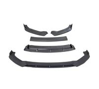 Paraurti Anteriore Auto Per A3 Per S3 2016-2019 Paraurti Anteriore Protezione Per Labbra Deflettore Per Mento Copertura Per Lifting Decorazione Splitter Trim Styling(Matte Black)