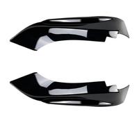 Paraurti Anteriore Auto Splitter Laterale Copertura Labbro Presa D'aria Spoiler Aspirazione Per Serie 4 F32 F33 F36 MTech 2014-2020(Nero brillante)
