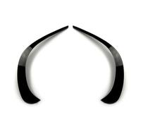 Paraurti Anteriore Canard Splitter per Benz GLC-Class GLC260 GLC300 2020+, ABS Diffusore per Paraurti Coltello da Fianco del Paraurti Auto Accessori,Piano Black