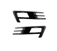 Paraurti Anteriore Canard Splitter per VW Golf 7 2013-2016, ABS Diffusore per Paraurti Coltello da Fianco del Paraurti Auto Accessori,Piano Black