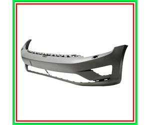 Paraurti Anteriore Con Primer Con Tappo Coprigancio-Con Fori Lavafari-Con Tracce