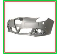 Paraurti Anteriore Con Primer-Con Tappo Coprigancio-Con Fori Pdc-Supporti-Con Fo