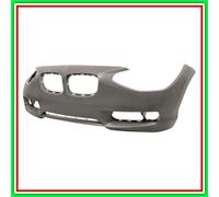Paraurti Anteriore Con Primer-Con Tappo Coprigancio-Con Tracce Pdc Bmw Serie 1-F