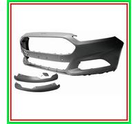 Paraurti Anteriore Con Primer-Tappo Coprigancio-Fori Pdc-Supporti-Tracce Park As