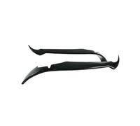 Paraurti anteriore con splitter, compatibile con Chevrolet Corvette C8 Stingray Z51 2020 2021 2022 2023 2024, spoiler diffusore, kit carrozzeria nero lucido, facile da installare.(Glossy Black)