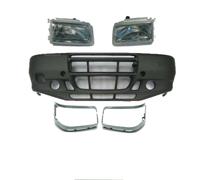 PARAURTI ANTERIORE + COPPIA FARI DX/SX + CORNICI FARI PER PIAGGIO PORTER 2001