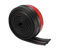 Paraurti anteriore e posteriore per auto, 2,5 m, universale, strisce paraurti in gomma per paraurti, spoiler per carrozzeria, 60 mm di larghezza