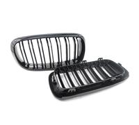 Paraurti Anteriore Griglia 1Pair Auto Griglia Doppia Linea Rene Anteriore Per BMW F15 F16 X5 X6 F85 F86 X5M X6M 2014-2018 sostituzione Griglie radiatori sportive GRIGLIA PRESA ARIA