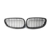 Paraurti Anteriore Griglia 1Pair Auto Rene Anteriore Griglia Per BMW E60 E61 Per M5 Serie 5 2004 2005 2006 2007 2008 2009 Griglie radiatore sportive plastica ABS GRIGLIA PRESA ARIA