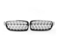 Paraurti Anteriore Griglia 2 pezzi auto griglia anteriore rene automatica per BMW serie 3 F35 F30 2013 2014 2015 2016 2017 2018 plastica ABS cromata nera GRIGLIA PRESA ARIA
