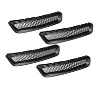 Paraurti Anteriore Griglia 4X ABS Nero Auto Paraurti Anteriore Cofano Griglia Copertura Trim Per Civic EK CX DX EX HX LX Tipo R 1996 1997 1998 GRIGLIA PRESA ARIA