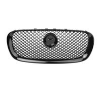 Paraurti Anteriore Griglia Auto Griglia Anteriore Superiore Griglia Del Radiatore con Emblema Per Jaguar XF 2008 2009 2010 2011 Nero Lucido GRIGLIA PRESA ARIA