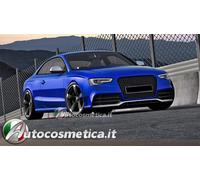 PARAURTI ANTERIORE GRIGLIA NERO LUCIDO RS5 DESIGN PER AUDI A5 8T FACELIFT 2012++