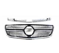 Paraurti Anteriore Griglia Paraurti anteriore Griglia Aspirazione Maglia Tuning Per Mercedes Per Benz W447 Per Vito 2015-2023 Per GT GTR Stile Diamante Parte GRIGLIA PRESA ARIA(15-19 Black)