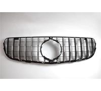 Paraurti Anteriore Griglia Paraurti anteriore Griglia Ingresso Mesh Grill Per Mercedes Per Benz C253 X253 Per GLC Per Coupe 2015 2016 2017 2018 2019 Parte Styling GRIGLIA PRESA ARIA(Argento)