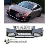 PARAURTI ANTERIORE GRIGLIA PRESE D'ARIA RS5 DESIGN PER AUDI A5 8T 2007-2011+