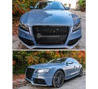 PARAURTI ANTERIORE GRIGLIE PRESE D'ARIA RS5 DESIGN PER AUDI A5 8T 2007-2011