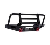 Paraurti Anteriore In Metallo 1/10 Con Luce A LED Per TRX4 Axial Scx10 RC Car