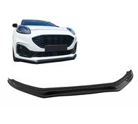 Paraurti Anteriore Labbro Estensione Spoiler per Ford Puma ST 2019+ Nero lucido