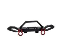 Paraurti anteriore modificato in metallo for auto telecomandata adatto for Huangbo ZP1001 02 03 04 06 07 08 09 10(Svart)