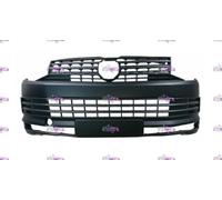 PARAURTI ANTERIORE NERO C/GRIGLIA RADIATORE PER VOLKSWAGEN TRANSPORTER T6 15>19