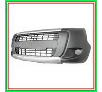 Paraurti Anteriore Nero Con Fascia Superiore E Fascia Inferiore Argentata Mod Ad