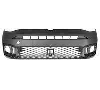 PARAURTI ANTERIORE NERO CON TAPPO GANCIO TRAINO-VOLKSWAGEN-Caddy 2020